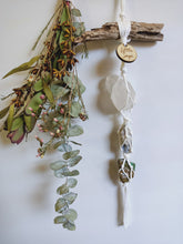 Load image into Gallery viewer, *SALE* Clear Quartz Generator - Kyanite and Ruby Fuschite