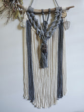 Load image into Gallery viewer, Moonstone - Lepidolite and Smoky Quartz Wall Hanging