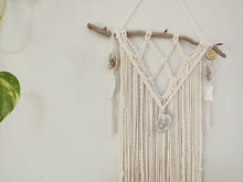 Load image into Gallery viewer, Smoky Quartz - Selenite - Moonstone - Citrine and Kyanite Wall Hanging