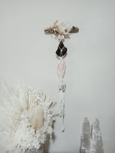 Load image into Gallery viewer, Black Obsidian - Rose Quartz - Moonstone - Selenite - Botanical Range