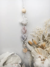 Load image into Gallery viewer, Clear Quartz Cluster - Rose Quartz - Tanzurine - Cream Moonstone Petite