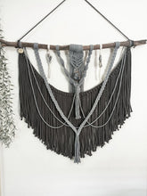 Load image into Gallery viewer, Blue Kyanite - Sodalite Large Macrame Wall Hanging