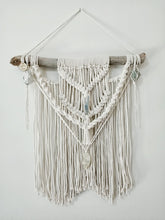 Load image into Gallery viewer, Moonstone - Kyanite - Golden Beryl and Clear Quartz Wall Hanging
