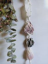 Load image into Gallery viewer, Selenite - Mica - Rose Quartz and Tree Agate Wall Strand
