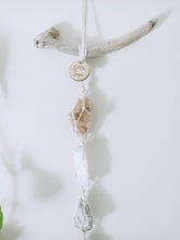 Load image into Gallery viewer, Tangerine Quartz - Selenite - Moonstone and Sodalite Wall Strand
