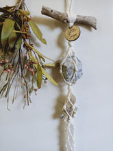 Load image into Gallery viewer, Sodalite - Kyanite and Selenite Rod Wall Strand
