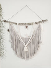 Load image into Gallery viewer, Rose Quartz - Agate Geode - Smokey Quartz Wall Hanging
