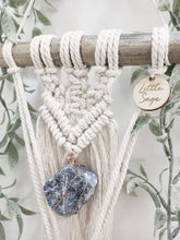 Load image into Gallery viewer, Sodalite - Honey Calcite Mini Macrame
