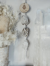 Load image into Gallery viewer, Birth Flower + Crystal Wall Hanging
