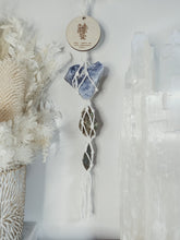 Load image into Gallery viewer, Birth Flower + Crystal Wall Hanging
