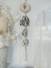 Load image into Gallery viewer, Birth Flower + Crystal Wall Hanging

