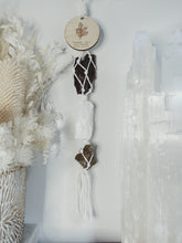 Load image into Gallery viewer, Birth Flower + Crystal Wall Hanging
