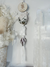 Load image into Gallery viewer, Birth Flower + Crystal Wall Hanging
