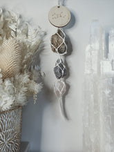 Load image into Gallery viewer, Zodiac + Crystal Wall Hanging
