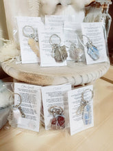 Load image into Gallery viewer, Wrapped Crystal Keyring
