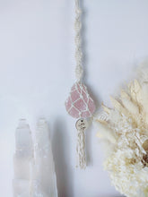 Load image into Gallery viewer, Rose Quartz - Crystal Cord Droplet
